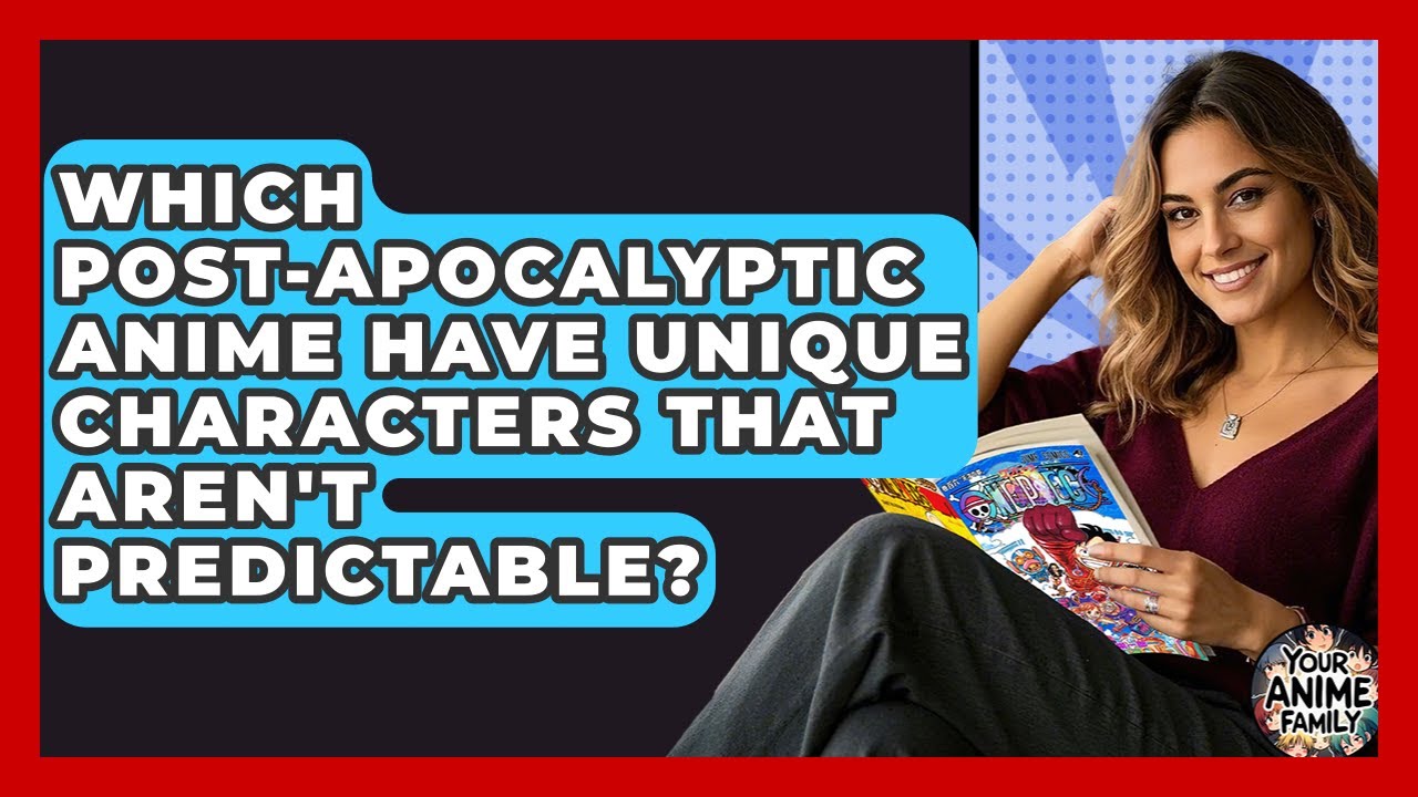 Which Post-apocalyptic Anime Have Unique Characters That Aren't Predictable? - Your Anime Family
