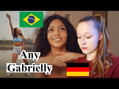 Gringa reagindo a ANY GABRIELLY ( Now United )