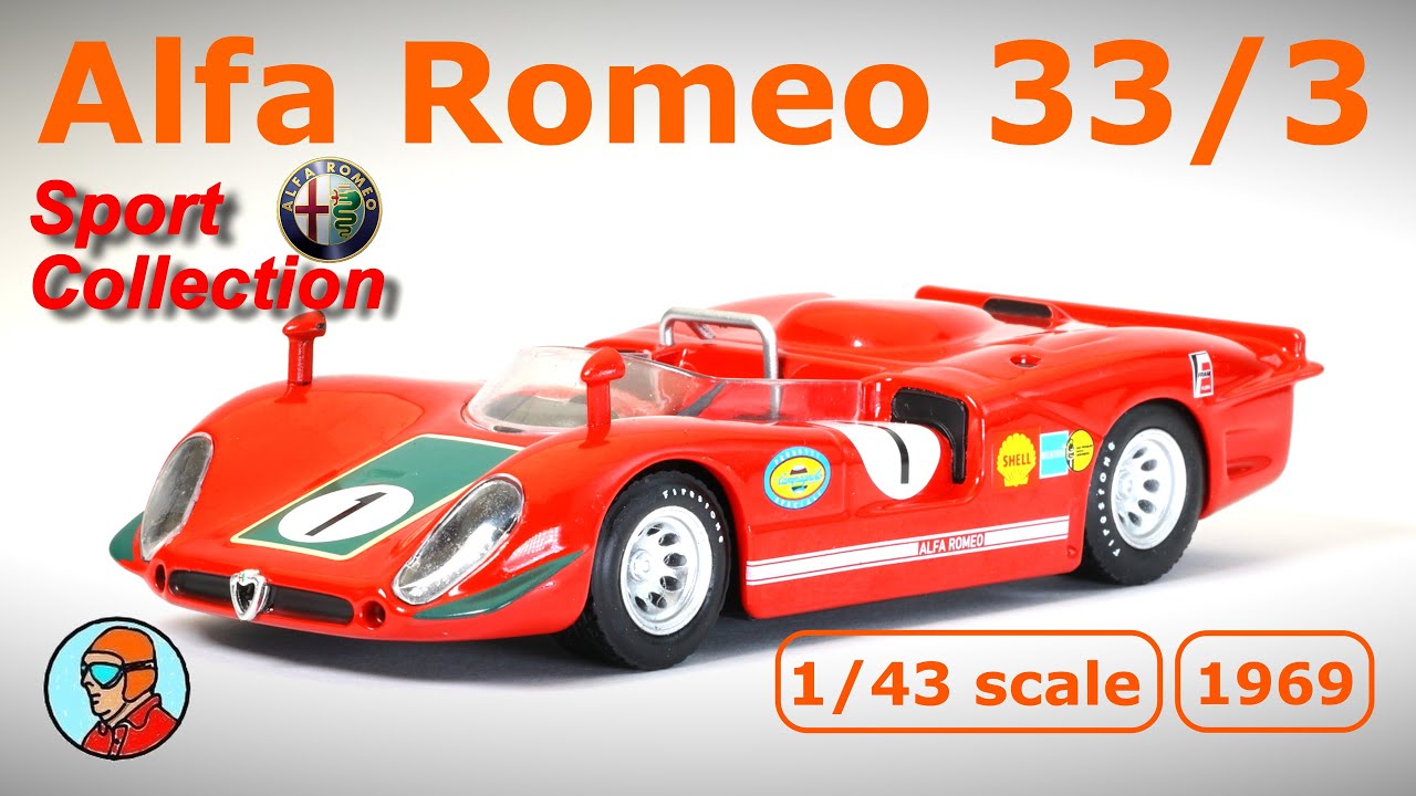 M4M 7114 - Alfa Romeo 33.3 TT #18 Le Mans 1972