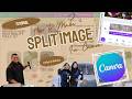 How to Make Split Image in Canva