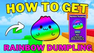 How To Get Rainbow Dumpling in Find The Dimpling | Rainbow 🌈 Dumpling Location | Roblox