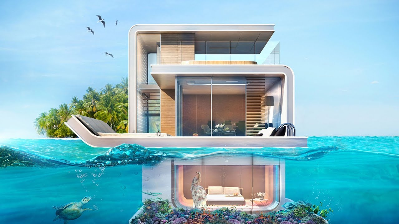 Minecraft Real Life To Minecraft Series Underwater House Building Modern Minecraft Houses Minecraft Modern Minecraft Mansion