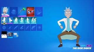 Fortnite Rick Sanchez Emote The Rick Dance Showcase W Audio