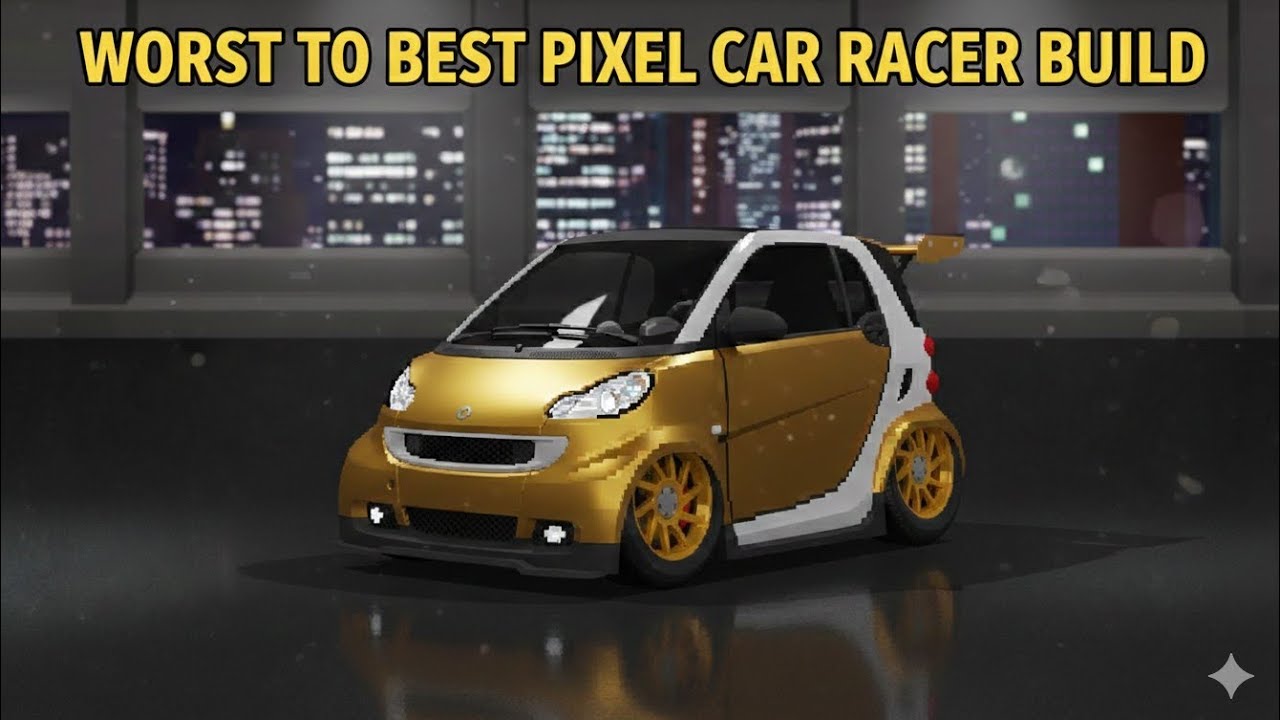 Worst to best car in Pixel Car Racer 