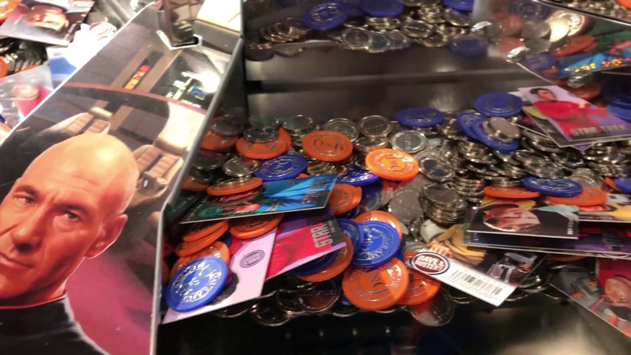 Dave & Busters Star Trek Coin Pusher 2 Rare Tribble Cards