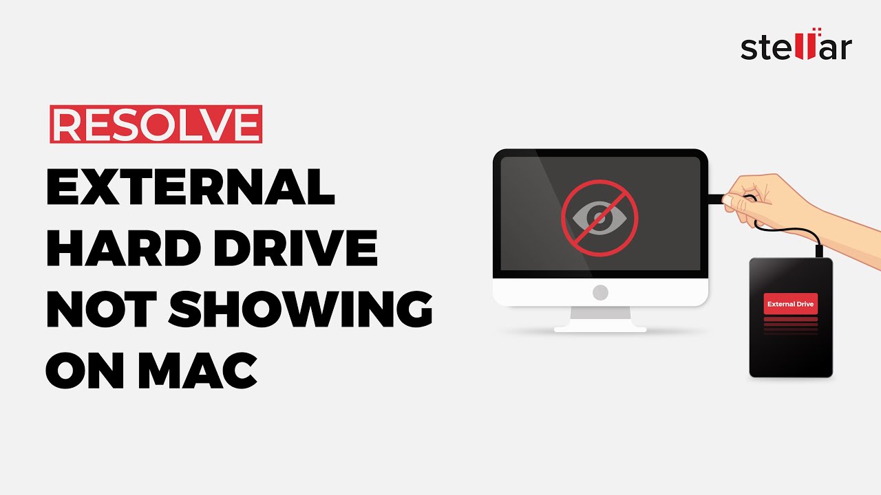MacOS Tutorial External Mac Hard Drive Not Showing On Mac MacOS Big