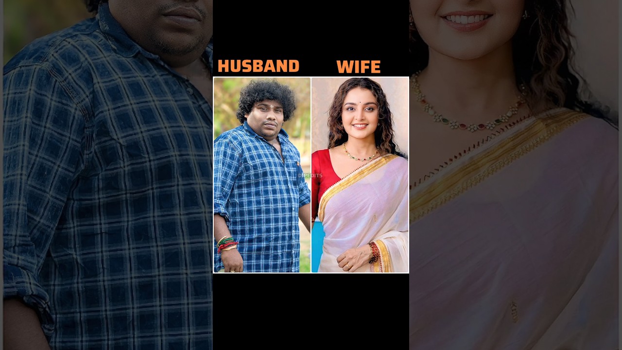South Indian Comedians & Their Beautiful Wives 😍 | 