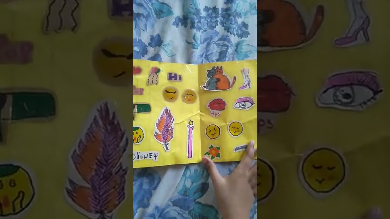 my sticker book YouTube