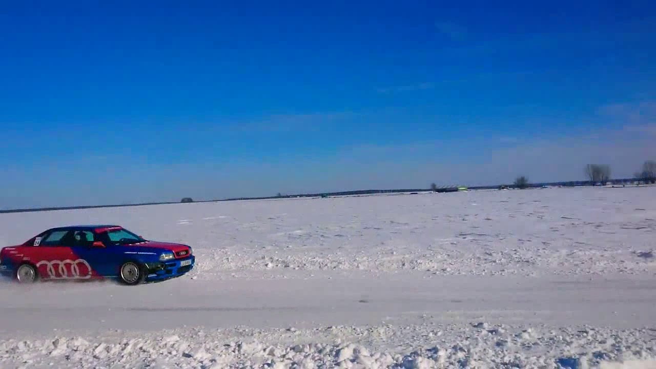 Audi 80 quattro snow Ułęż trening driveart