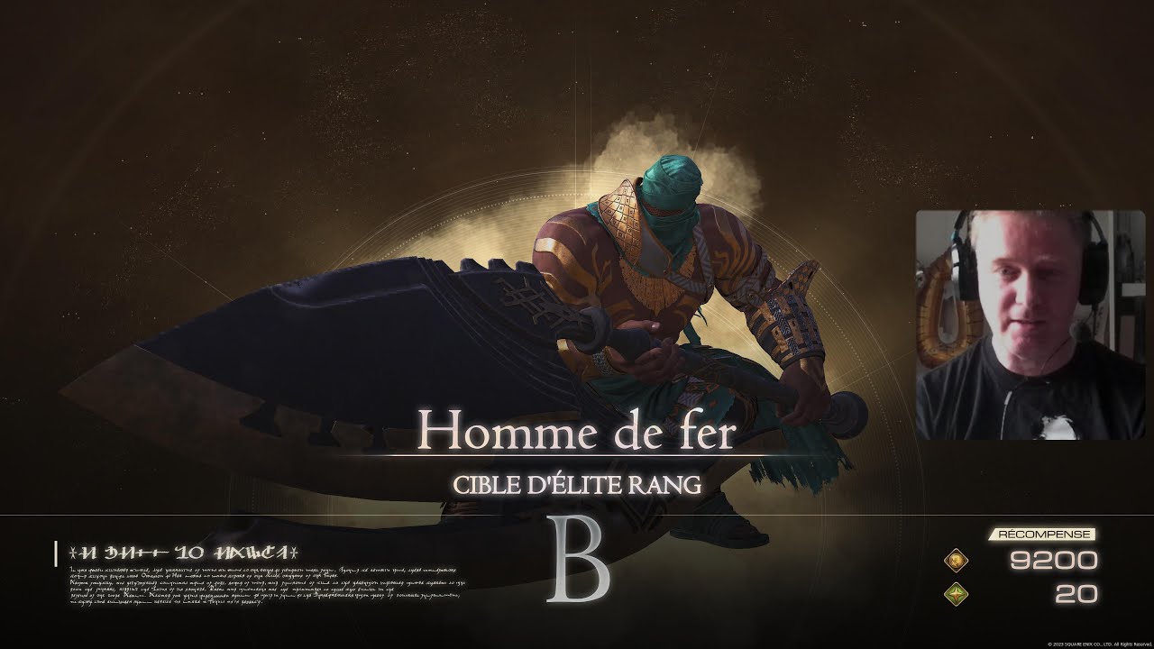 FINAL FANTASY XVI Cible Homme de fer