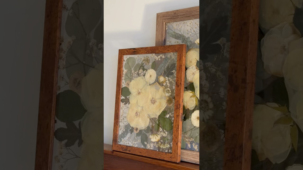 Превращаем свадебные цветы в засушенные памятные сувениры! 