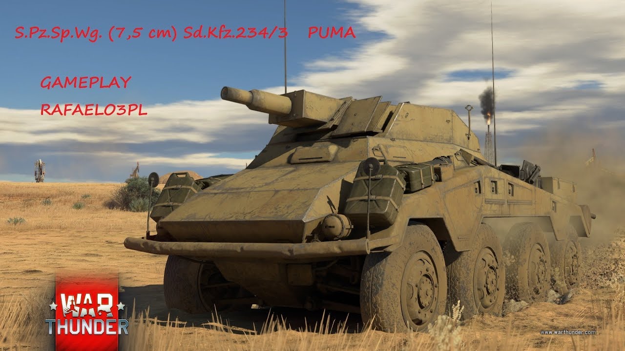 S Pz Sp Wg  7,5 cm Sd Kfz 234 / 3 Operacja  L.A.T.O