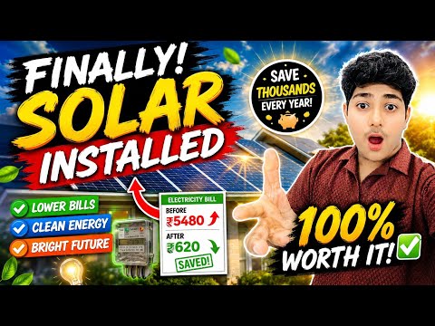 Finally solar lag gaya 100% free bill