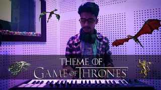 Game of Thrones  main theme Cover | Ruturaj Gadhavi | Piano Cover | Jon snow | Daenerys | Arya stark screenshot 4