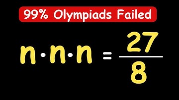 INDIAN OLYMPIADS || How to Solve for n? || n = ? #maths