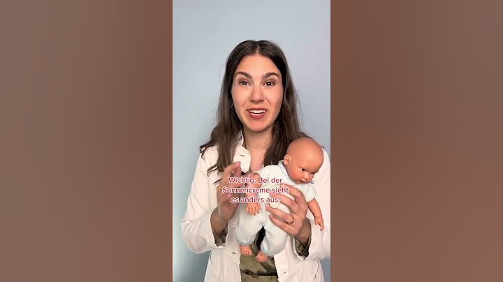 Babys im 1. Jahr nicht eincremen?! 🤔│Dr. med. Alice Martin #shorts