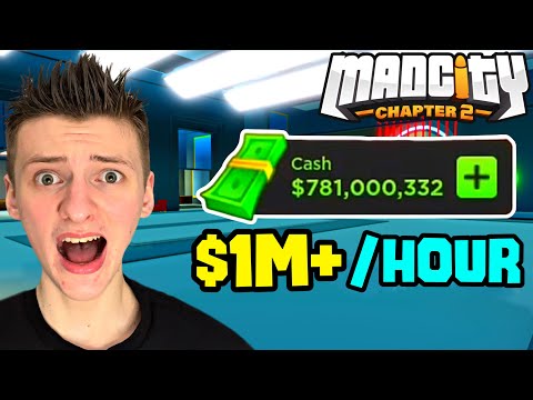 $1,000,000+ GRINDING METHOD In Mad City Chapter 2! (ROBLOX)