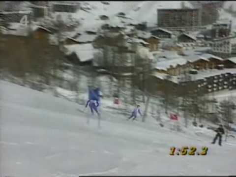 Albertville 1992 Ski curiosity, rare skiers (Czech TV)(with subtitles)