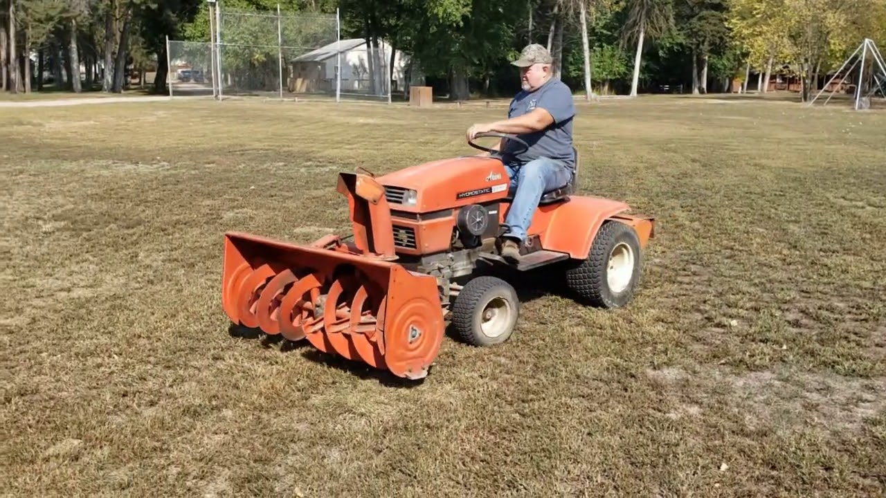 Ariens Tractor With Tiller Snow