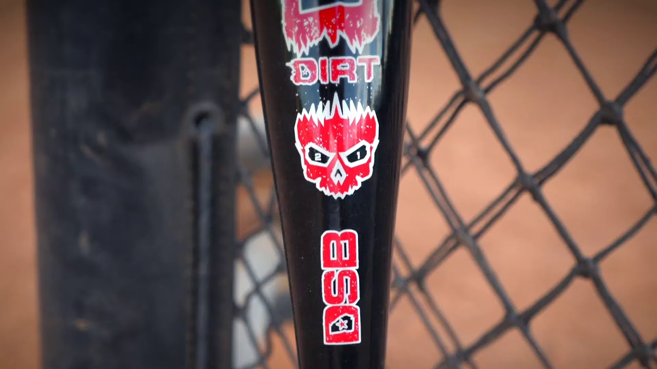 Dirt Demon 2021 Baseball Bat promo for DSB.