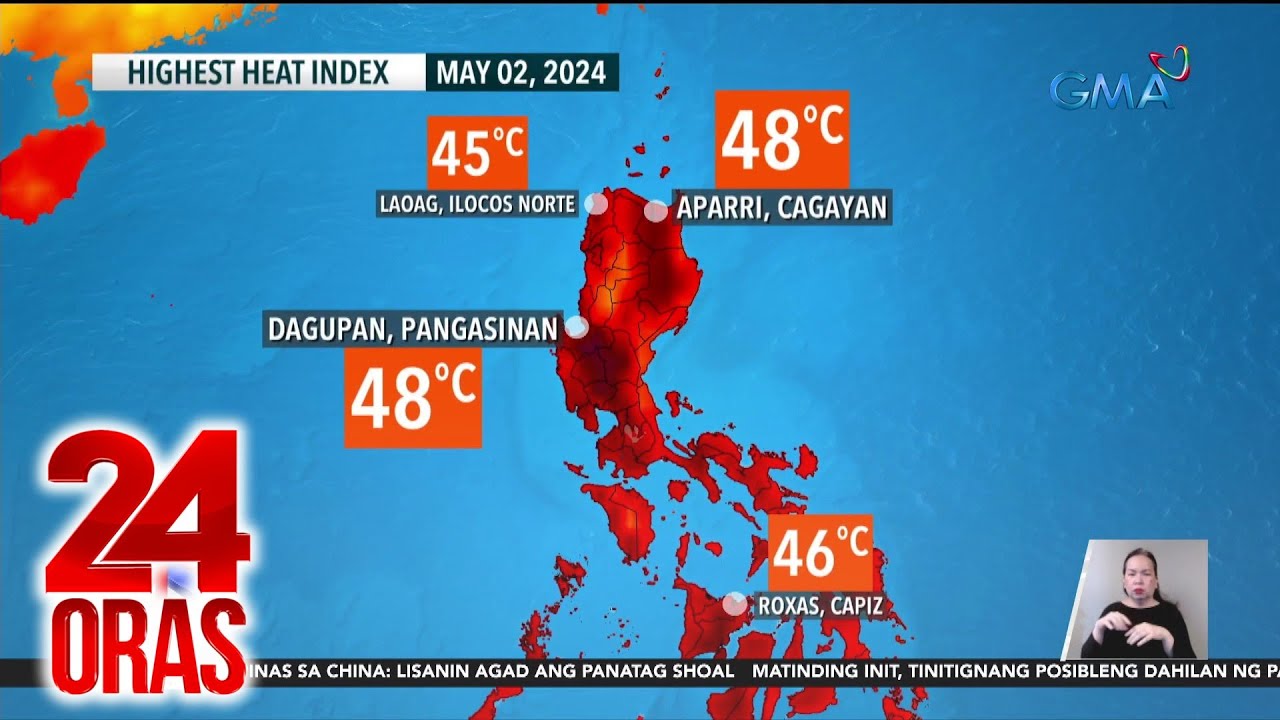 Ilang lugar sa bansa, posibleng makaranas ng danger level na heat index ...
