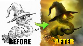 Photoshopping YOUR Drawings! | Realistified! S1E1