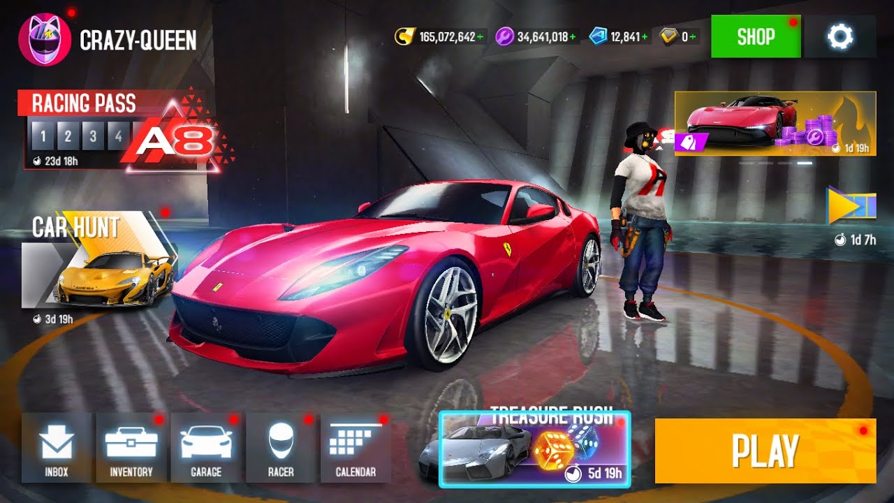 Live Asphalt 8 New Classic Season Vertical Stream ||Crazy Queen|| - YouTube