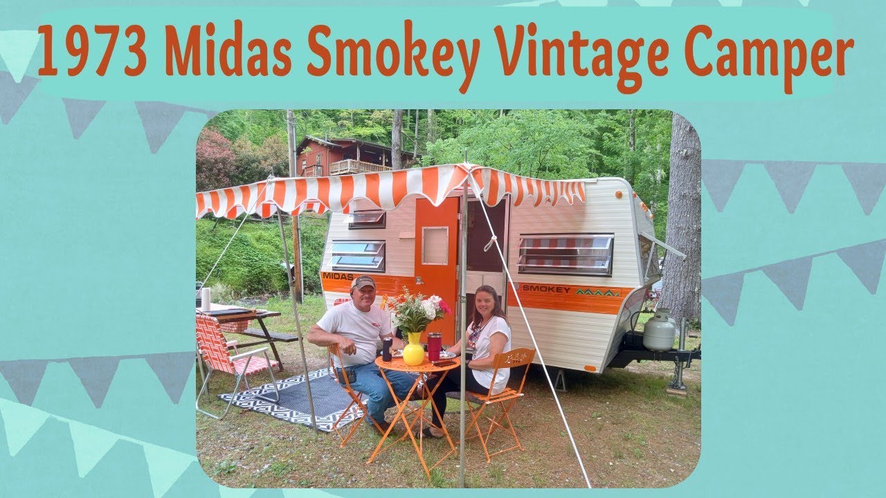 Экскурсия по трейлеру Midas Smokey 1973 года // Винтажный кемпер