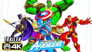 MARVEL TOKON: Fighting Souls | Avengers Throw Down | PS Trailer (4K)