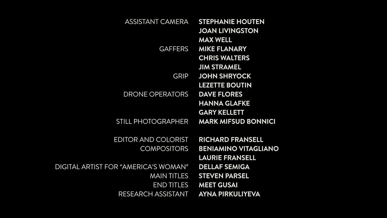 End Credits Sequence for a movie | Created by Gusai Media