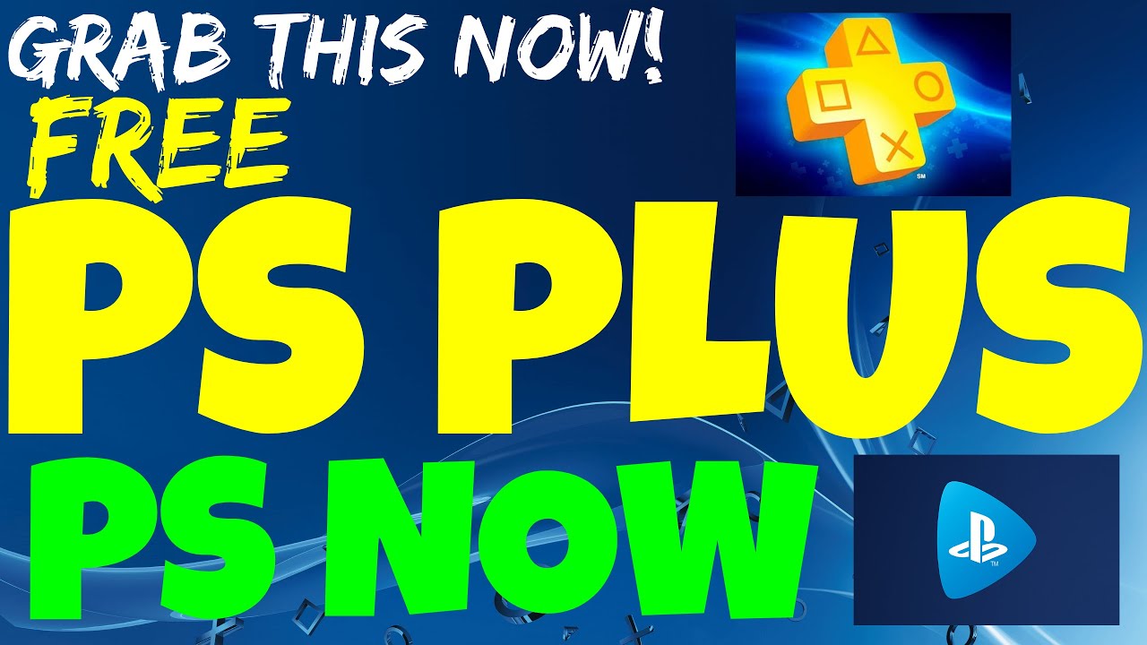FREE PS PLUS and PS NOW (New BIN)