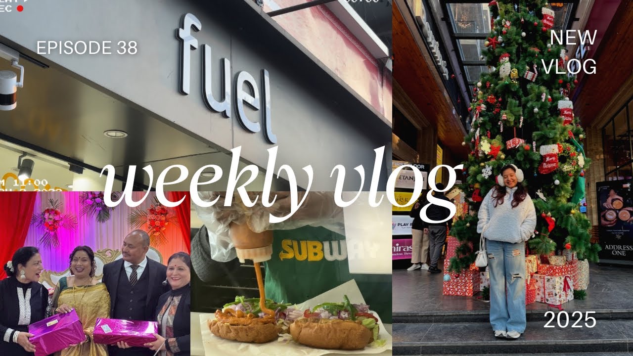 Weekly vlog💗 : shopping🛍️ , khatai & family function 💥