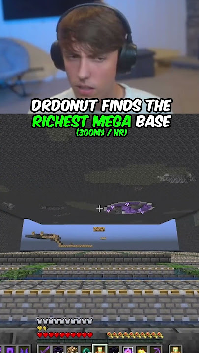 Donut SMP richest base…