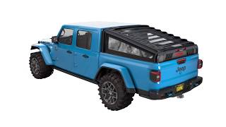 ExoPak Fastback with Louvers - Jeep Gladiator