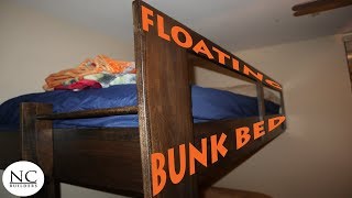The AMAZING Floating Bunk Bed (DIY)