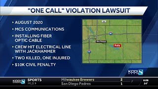 Iowa contractor fined over incident that killed two employees