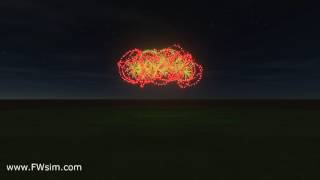 Fireworks To Music Unknown Brain (FWSIM)