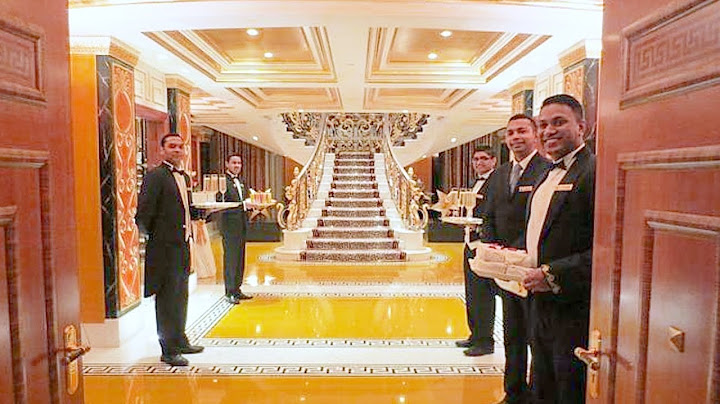 DENTRO DO ÚNICO HOTEL 7 ESTRELAS DO MUNDO!