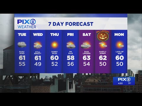 Flash flood watch for NY, NJ as fall nor’easter approaches