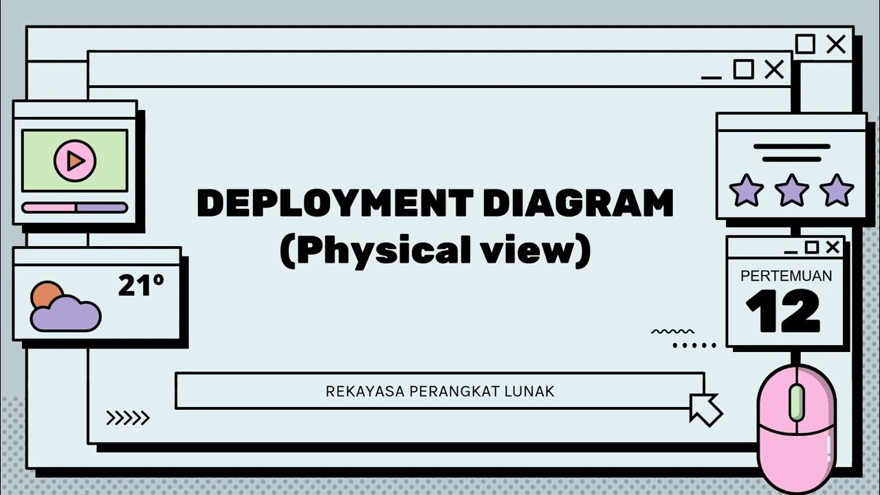 Apa itu deployment diagram?? bagaimana cara membuat deployment diagram