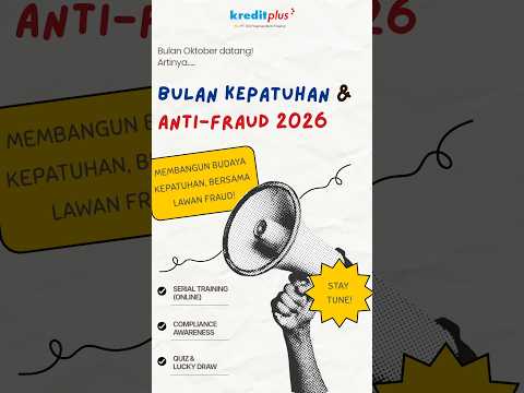BULAN KEPATUHAN & ANTI-FRAUD 2026 | KREDITPLUS