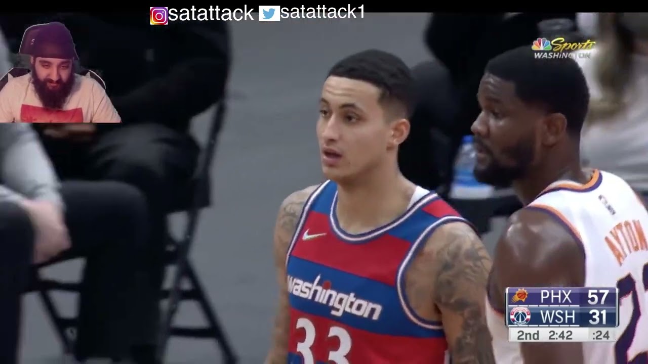 KUZ😂! SATATTACK reacts to SUNS at WIZARDS | FULL GAME HIGHLIGHTS