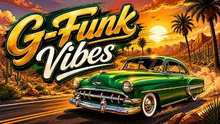 Palm Tree Highway G-Funk 🌅 Smooth Funk Bass & Retro Hip Hop Vibes