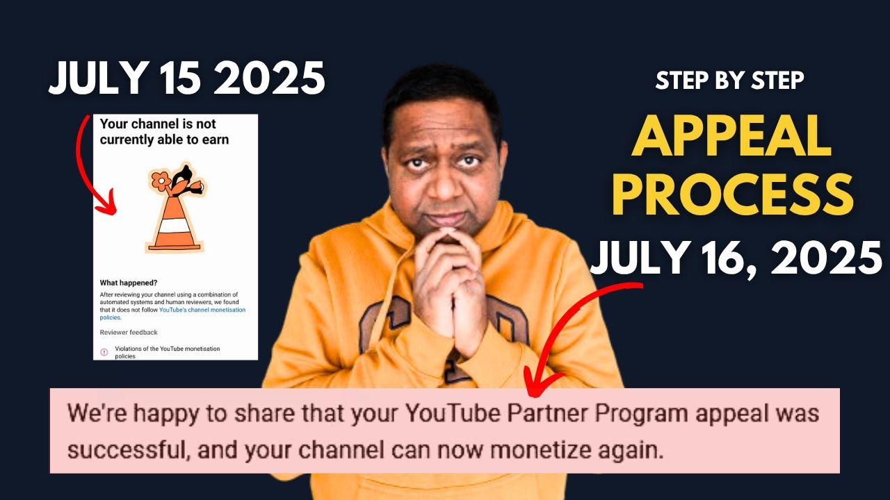Appeal YouTube Demonetization Successfully (Post-July 2025 Changes)