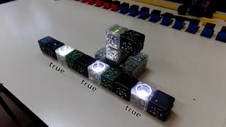 Logic gates with Cubelets: NAND and XOR
