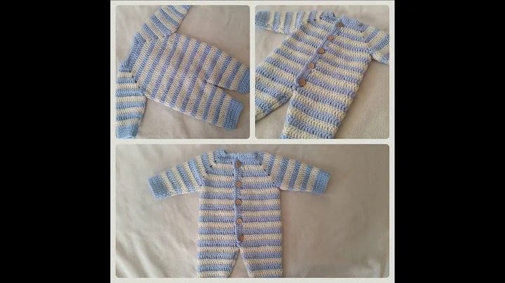 Crochet Baby Overalls Tutorial - Part 1/6