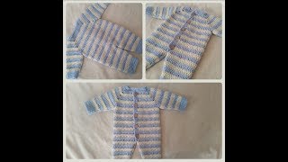 How to crochet an overall for babies part 1 / 6 by BerlinCrochet screenshot 1