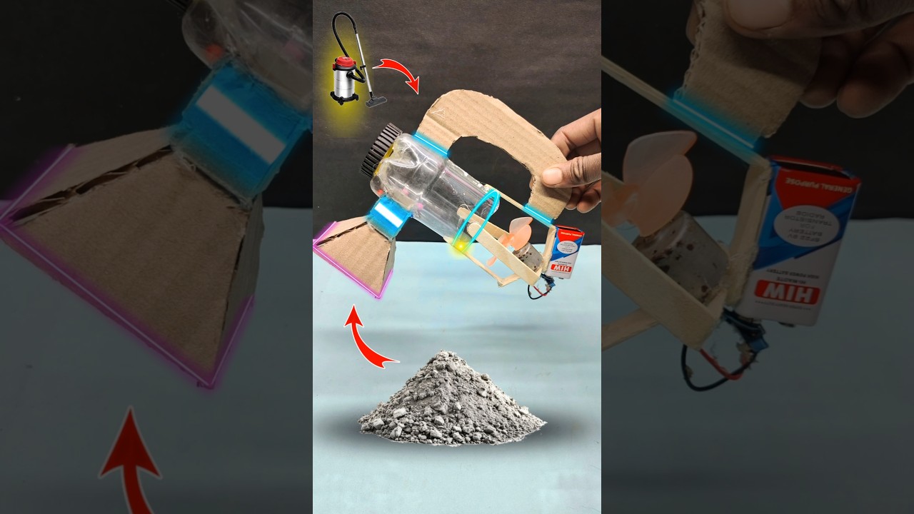 Home made vacuum cleaner 😁 