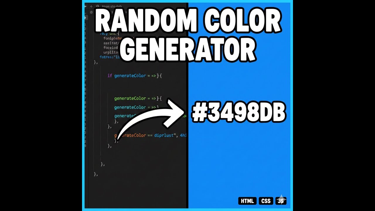 Randam background color Generator