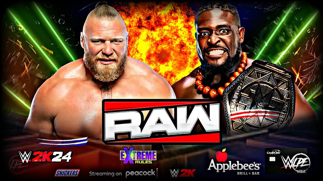 Оба Феми против Брока Леснара WWE Raw Netflix 7 января 2026 г. - Полный матч